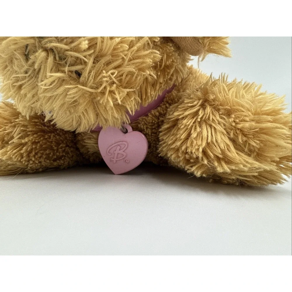 BARBIE MATTEL 2005 Interactive Brown Plush Puppy Dog 10.5